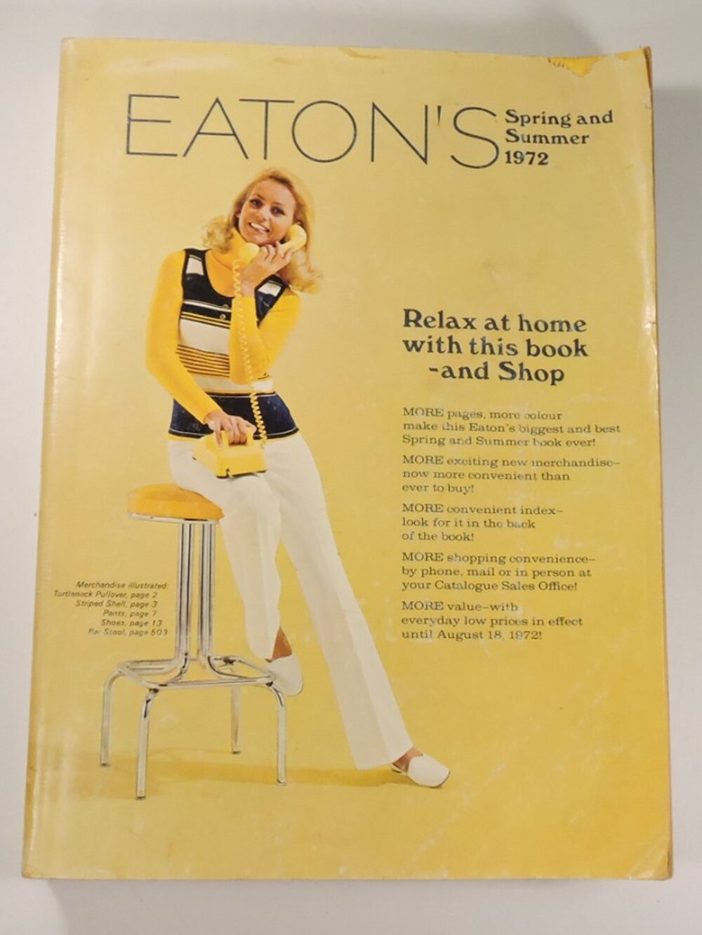 Eaton's 1972 Spring And Summer Catalog - Vintage Eaton Catalog